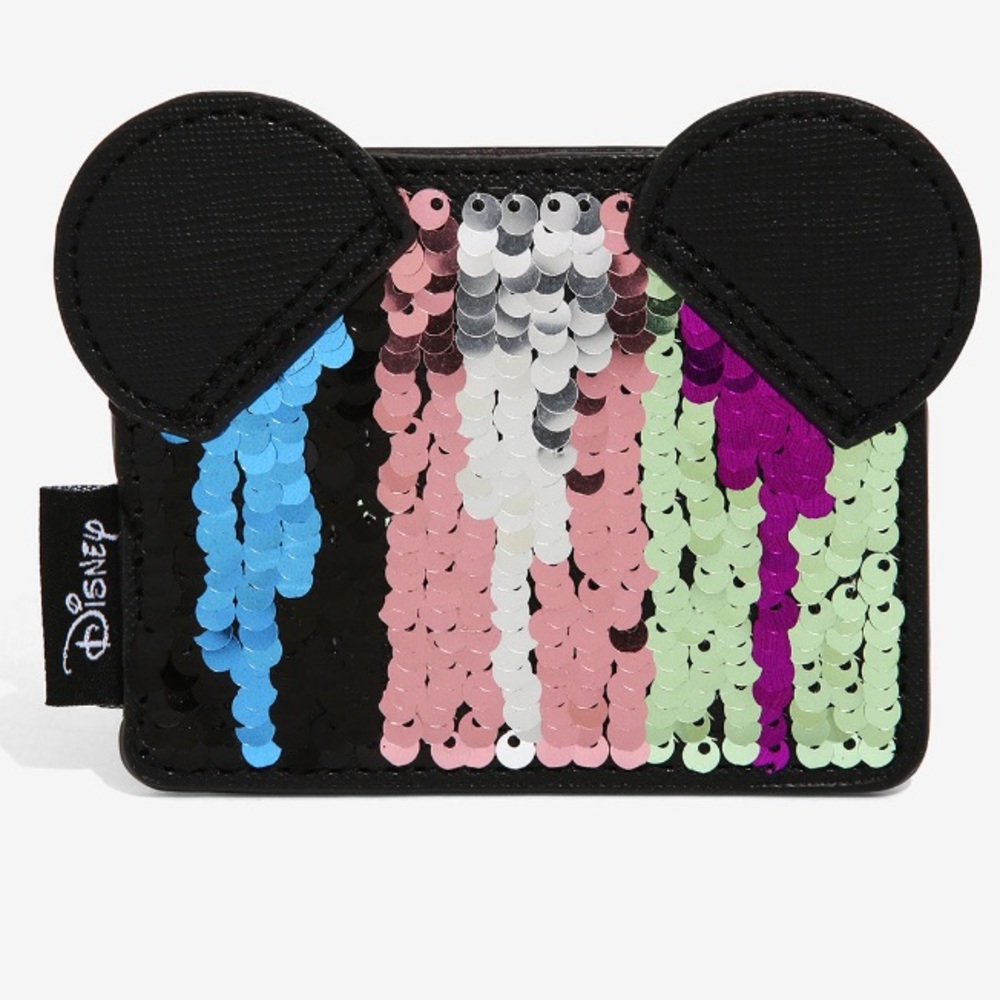 Loungefly Minnie Mouse Seaquin Cardholder